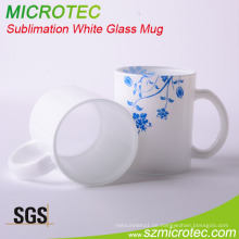 11oz weiße beschichtete Sublimationsglas-Becher (MT-B025)